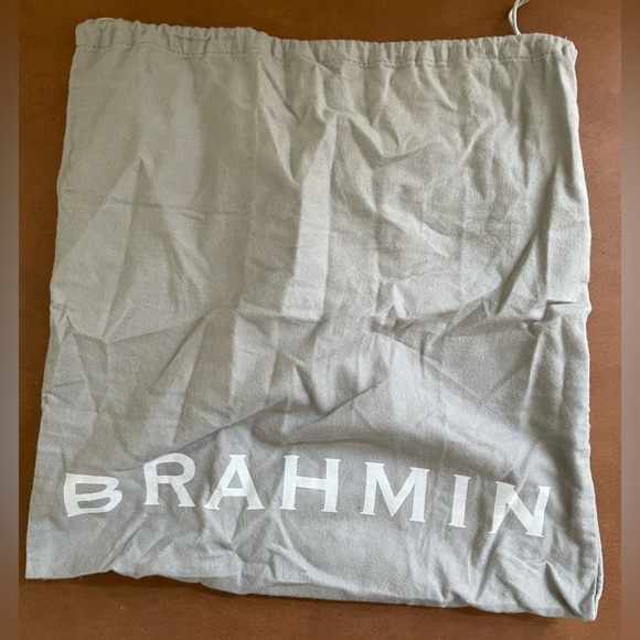 Brahmin EUC tote shoulder bag crocodile texture in grey tan brown 🎉HP🎉 - Picture 9 of 12